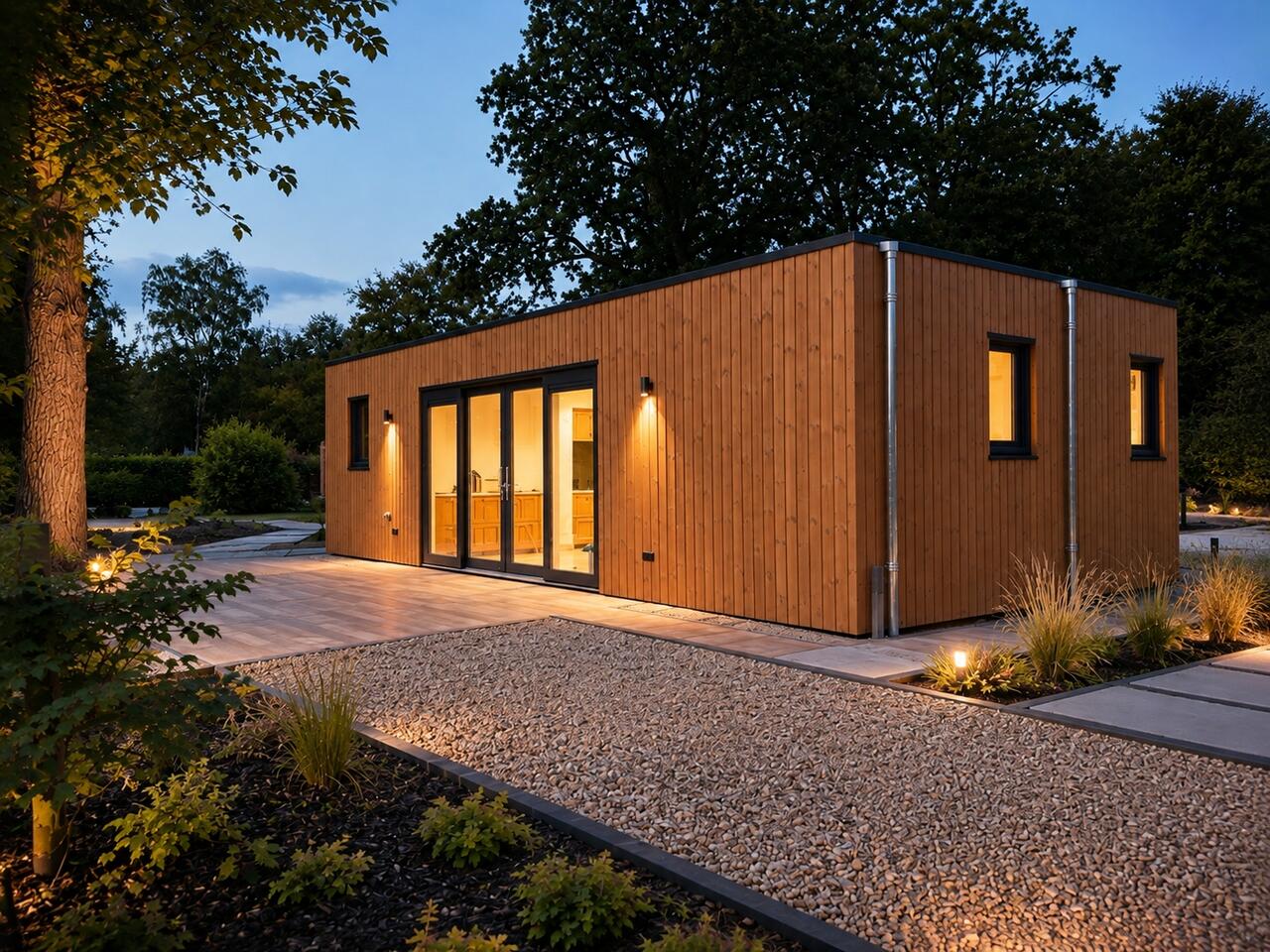 Vakantiewoning in uitvoering